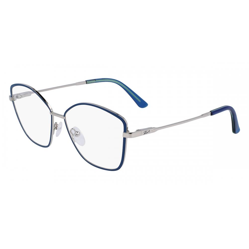 

Karl Lagerfeld Kl345 400 Женские очки Blue Silver/54-15-140