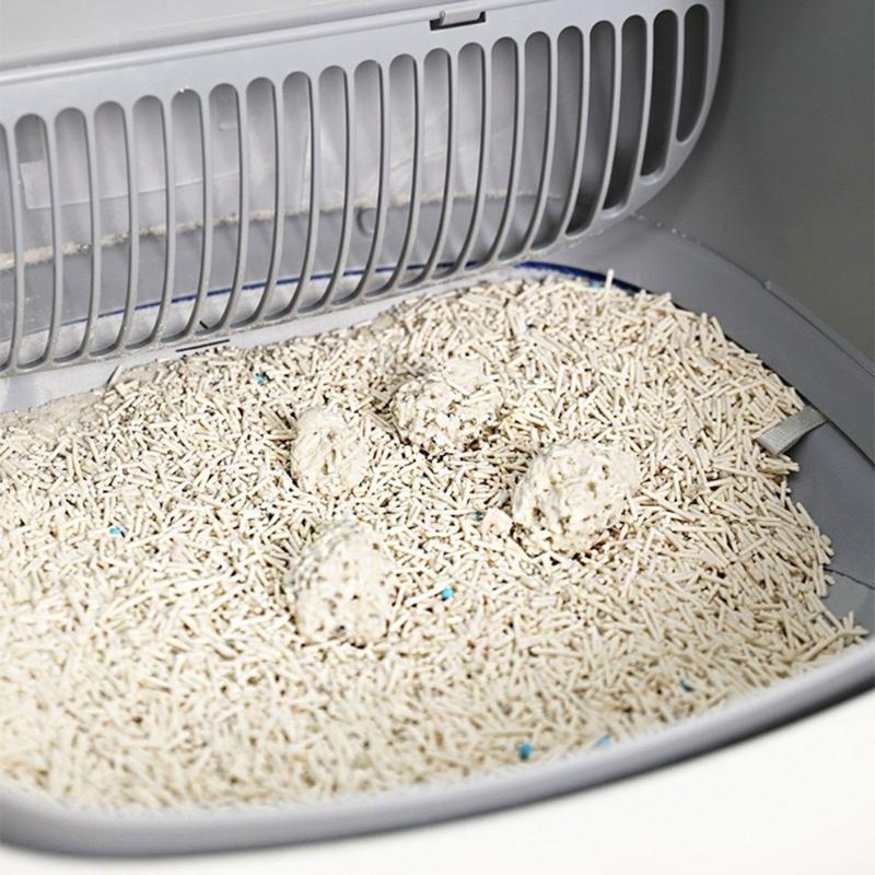 2 Pack Cats Litter Box Floor Protectors Set for Pet Cats, Guard Pad Around SelfCleaning Litter Box and Indoor Cleanups Area Daily