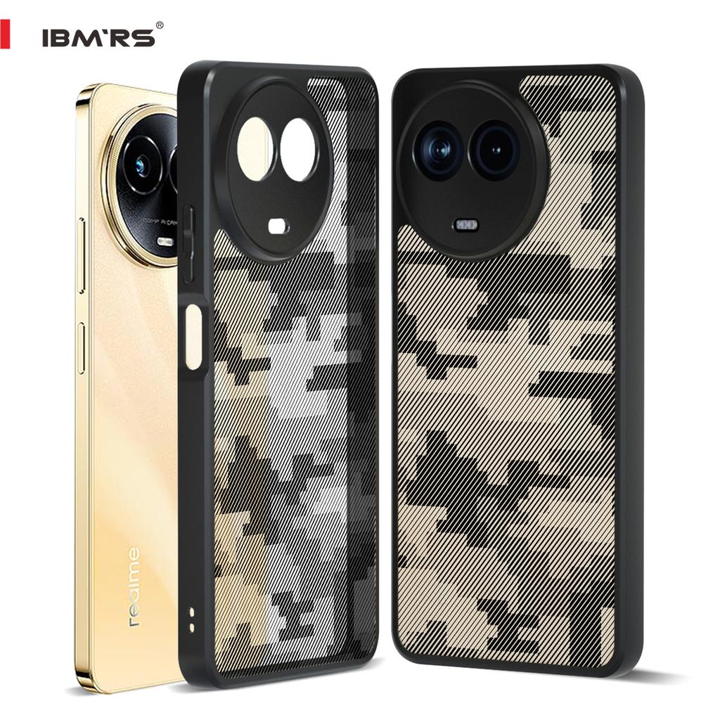 (Comes with wrist strap)Dual Coating Case for Realme 11x 5G, Anti-Fingerprint, Easy to Hold Feels, Phone Cover for Women, Men, Matte, Clear