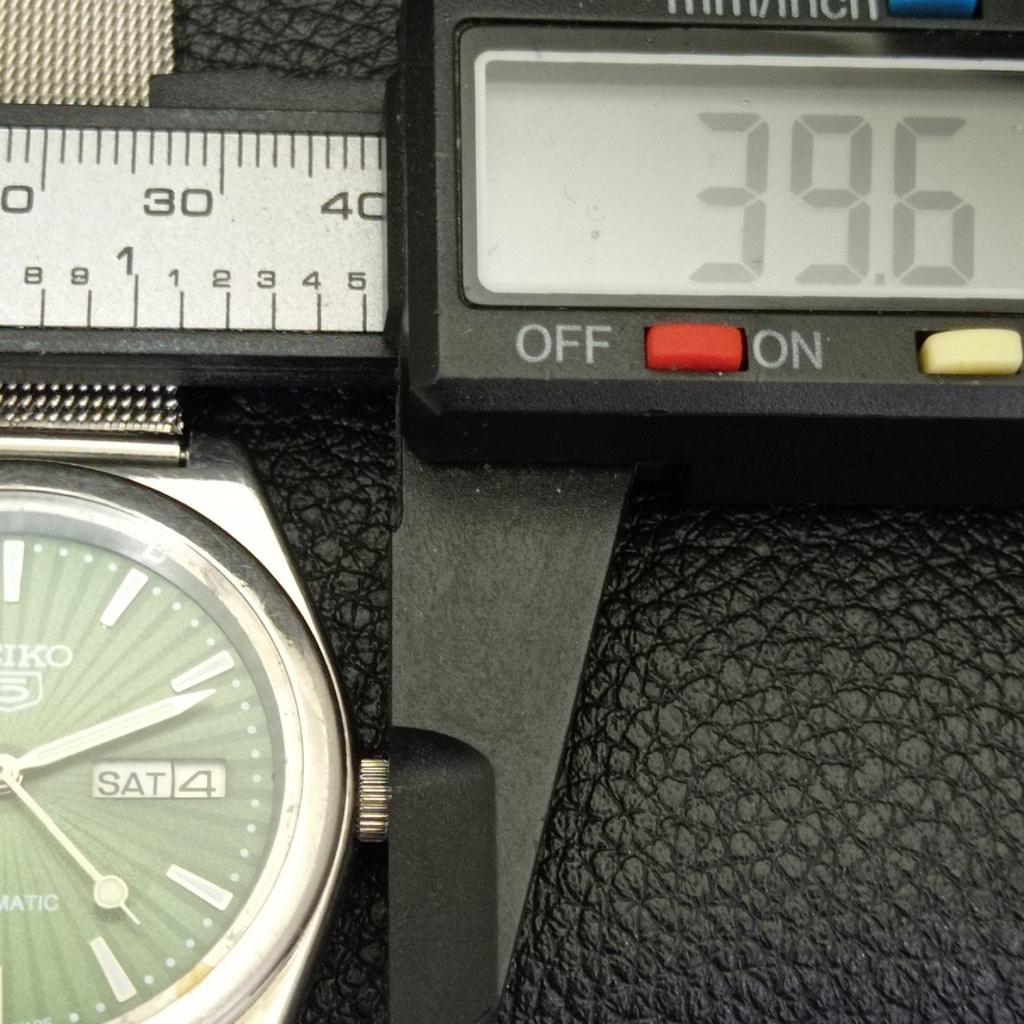 AUTOMATIC VINTAGE SEIKO 5 JAPAN 6309A MENS GREEN COLOR DIAL WATCH A701311-5 R206a-a701311