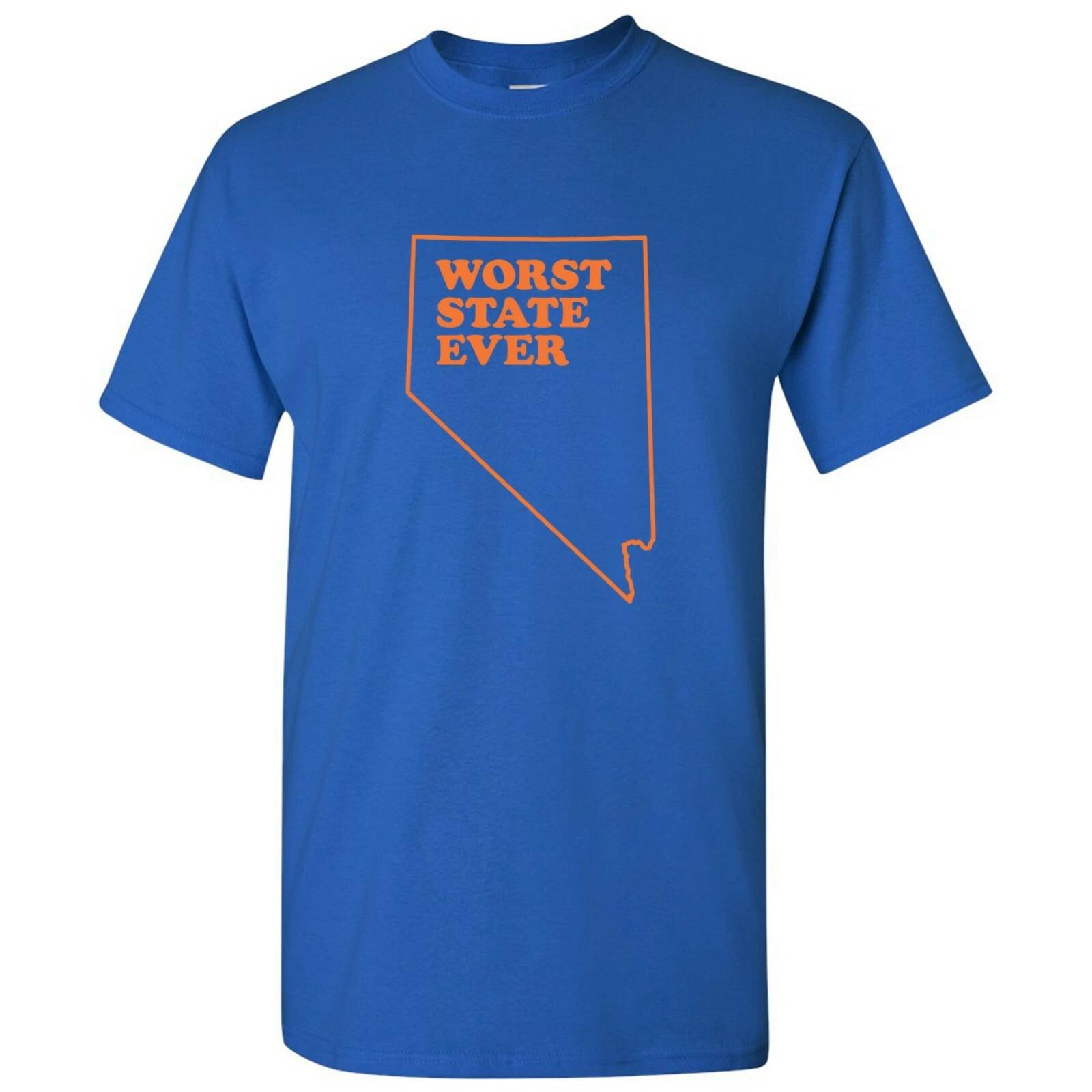 

Nevada Worst State Ever - Hometown Sports Short Sleeve T-Shirt - Royal M