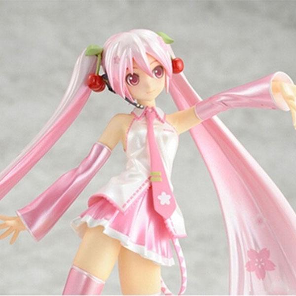 Sakura verze Hatsune Miku Vocaloid Akční figurka 7palcový Anime Virtuální dívka Zpěvák Miku Pvc Model