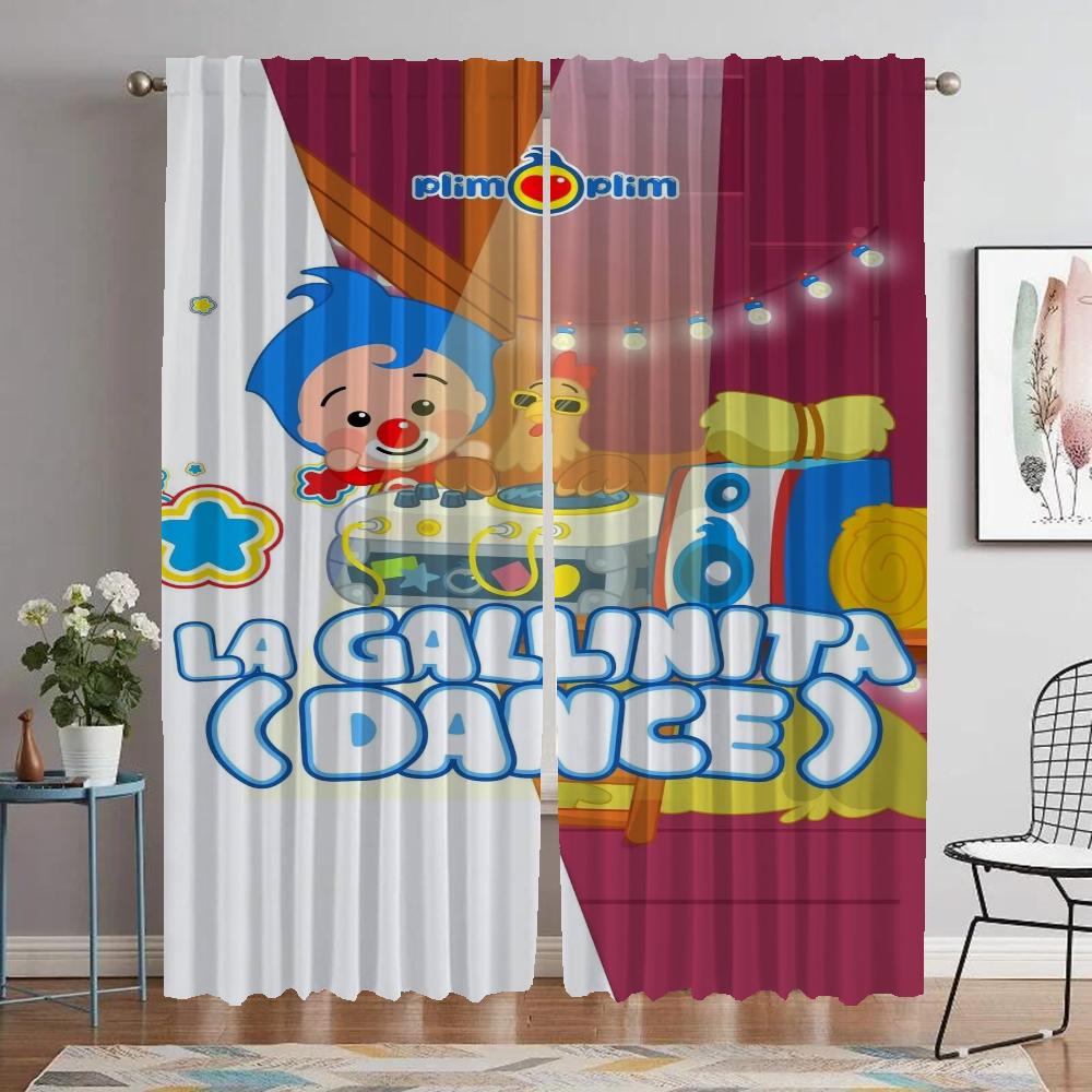 Kitchen Curtains for Living Room Plim Plim Home Interior Curtains 2 Pieces Tulle for Bedroom Window Curtain Partition Shades