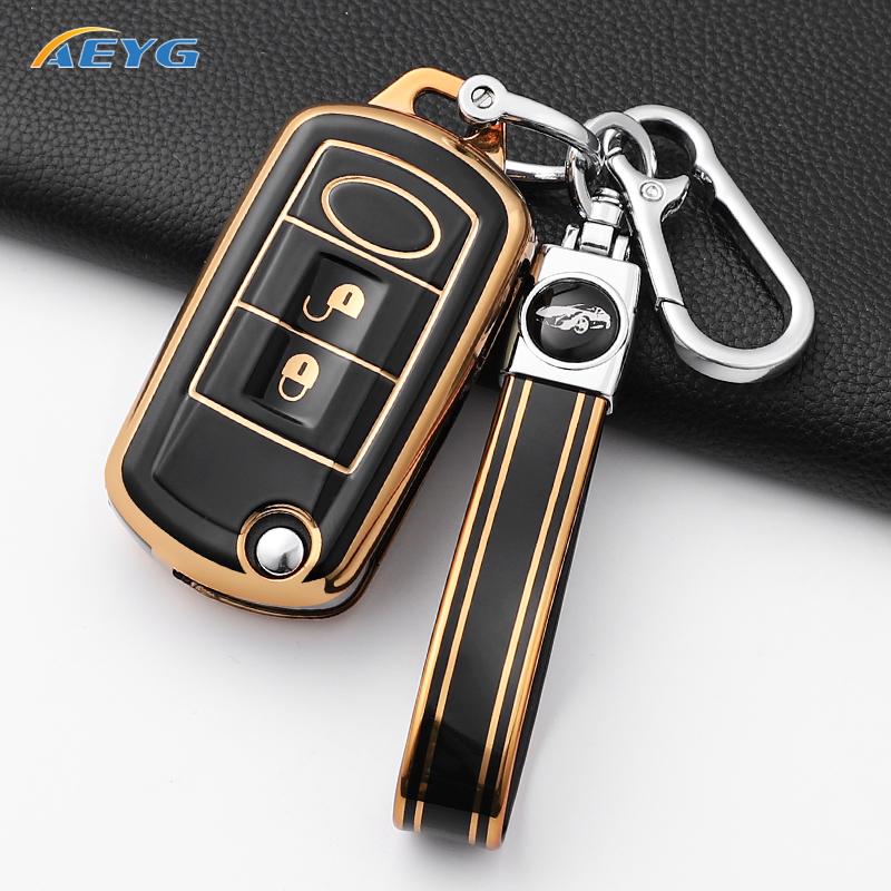 Mode TPU Autosleutelhoes Cover Shell Voor Range Rover Sport Vouge Land Rover Discovery 3 2006 2007 2008 2009 Keyless Accessoires
