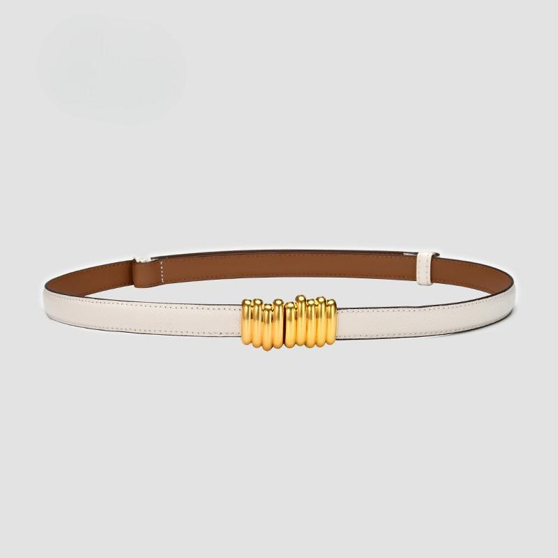 Women's Thin Belts, Women's Extremely Thin Belts, Fashionable New Thin Belts, Women's Four-season Versatile Dresses, Women's Belts