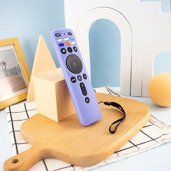 Remote Control Cover All-inclusive Soft Silicone TV Remote Controller Protective Case for VIZIO XRT260 TV Remote