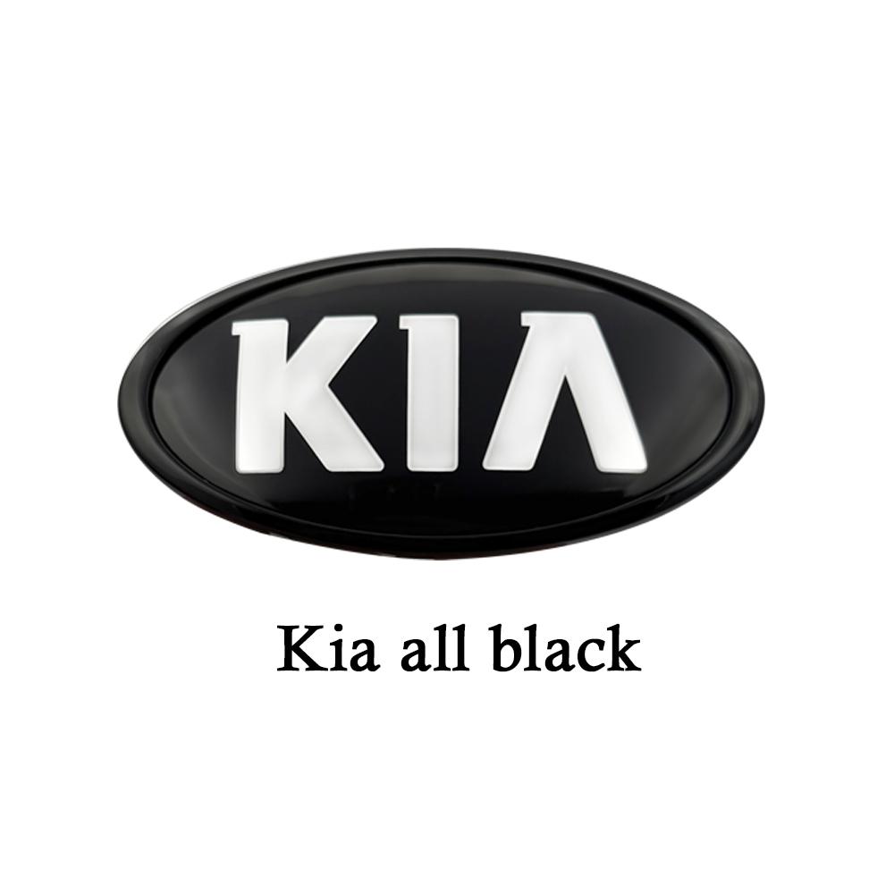 Auto Frontklappen-Emblem Heckklappen-Plakette Aufkleber für KIA sportage ceed sorento cerato optima picanto rio soul k3 k5 stonic passend