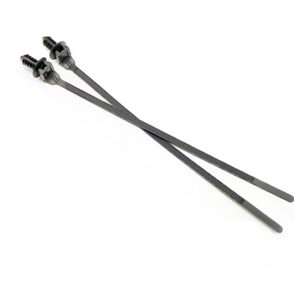 405Pcs Plastic Car Mixed Bumper Door Fender Liner Fastener Clip +50Pcs Cable Tie