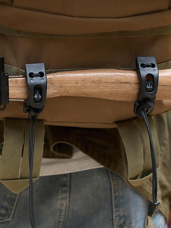 Backpack Hiking Stick Holder Backpack Fixing Rope Backpack Fixing Rope Walking Pole Fixing Buckle Rope Outdoor hiking tools