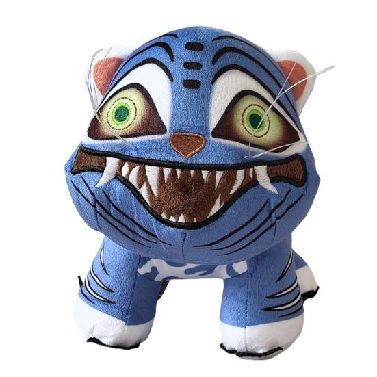 Anime Plush Tiger Soft Stuffed Animal Cosplay Costume Doll for Kids Cute Tiger Plush Toy Holiday Home Decor
