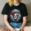 Time of Gaza Lion Keffiyeh T-Shirt Retro Unisex Streetwear Tees High Quality Cotton Casual Wear O-neck Men Woman Camisetas Tops