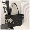 New Large Capacity Star Print Women Tote Underarm Shoulder Handbag