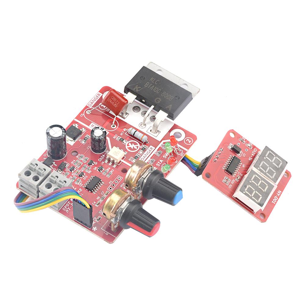 NY-D01 AC110V/AC220V Single Pulse Spot Welding Machine Time and Current Control Board 100A