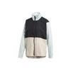 adidas Originals Culoare Bloc Guler Înalt Mânecă Lungă Fermoar Retro Jachetă Sport Femei Jachete Negru GD2532