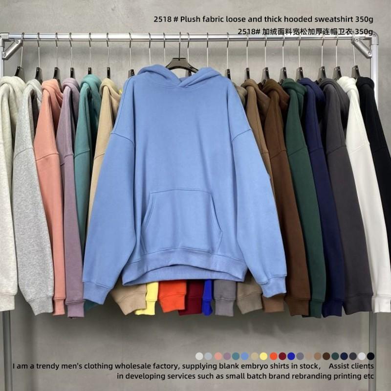 Mens Oversized Hooded Sweatshirt Casual Loose Fit Fleece Pullover Teens