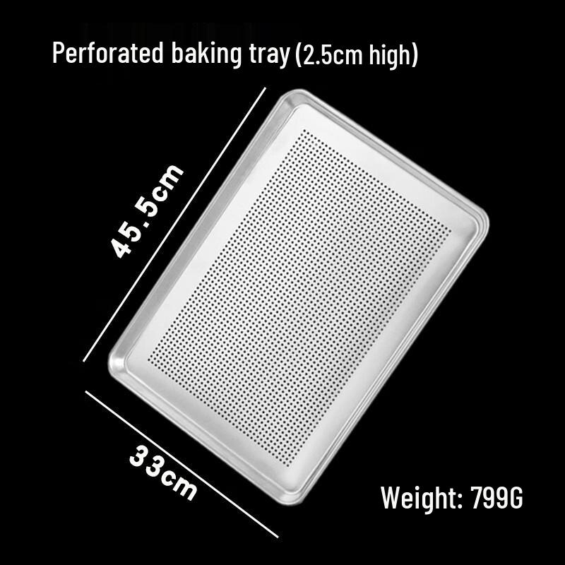 

ZISIZ Perforated Rectangular Baking Pan