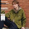 NVG·YOUNG Men's Fall Faux Suede Long-Sleeve Shirt Jacket