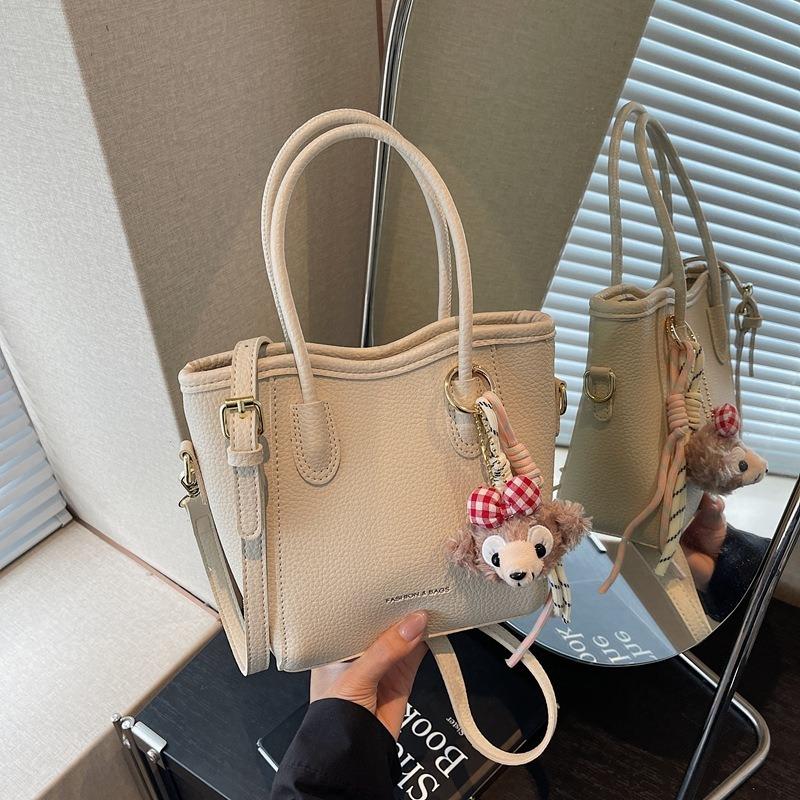 Popular small bag women's summer versatile new simple messenger bag portable bucket bag