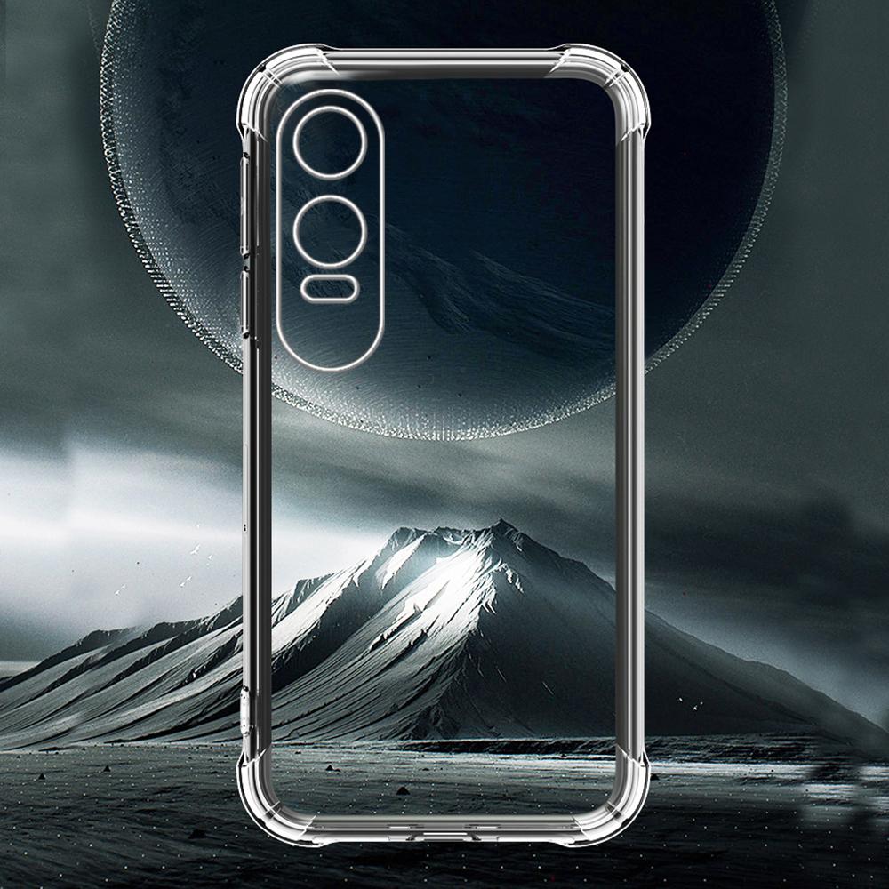 One Plus NordCE4Lite 5G Case Clear TPU Soft Cover For OnePlus Nord CE4 Lite CE 4 Light 4Lite 5G Lens Protector Shockproof Coque