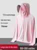 Women's Plus Size UV Protection Ice Silk Summer Jacket - 200 Jin Chubby MM Style