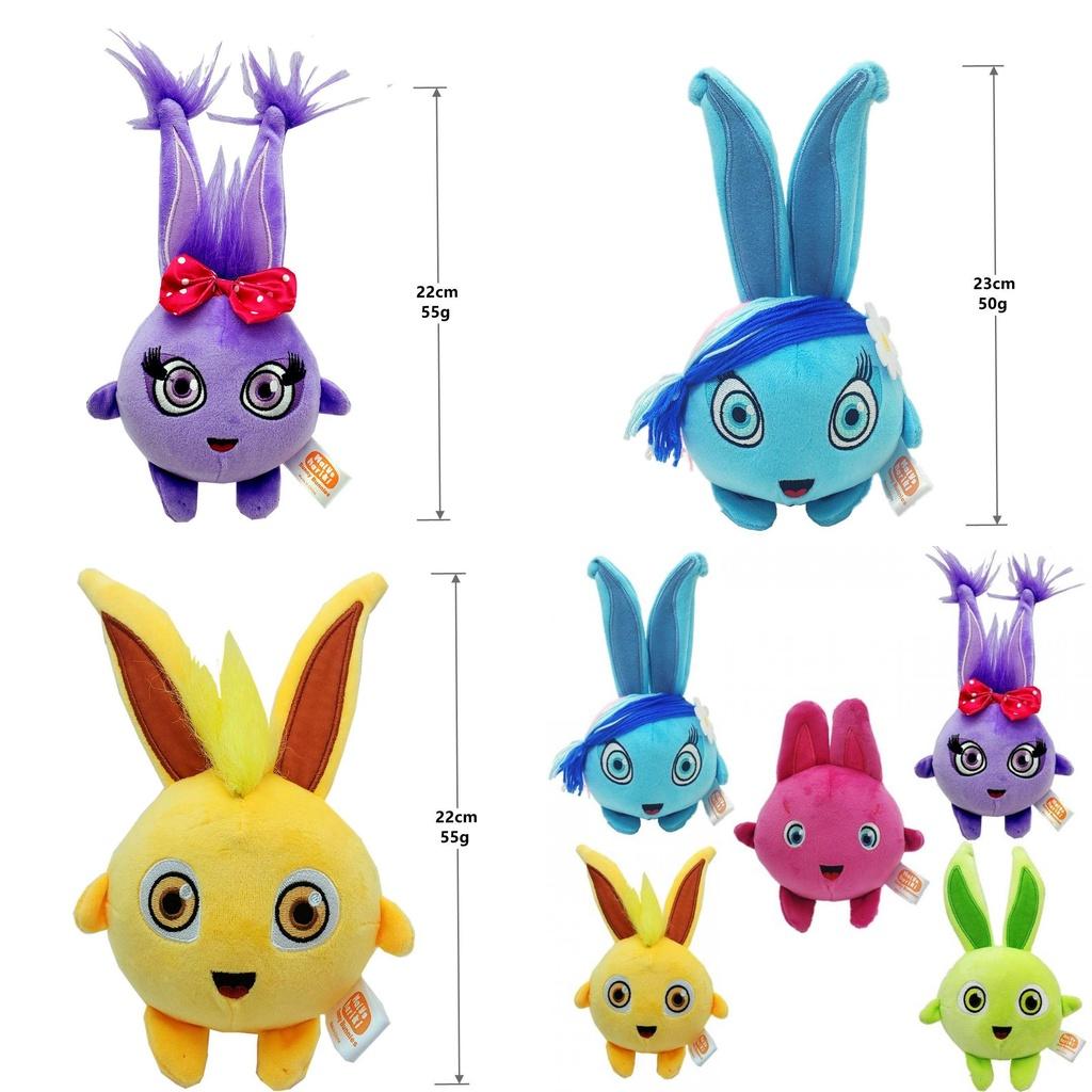 Bunnies Plush Toys Big Boo Gray Wolf Hopper Shiny Animal Doll For Collectors**