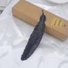 Metal Feather Inspired Bookmark Artistic Detailing Crafting Student Appreciation