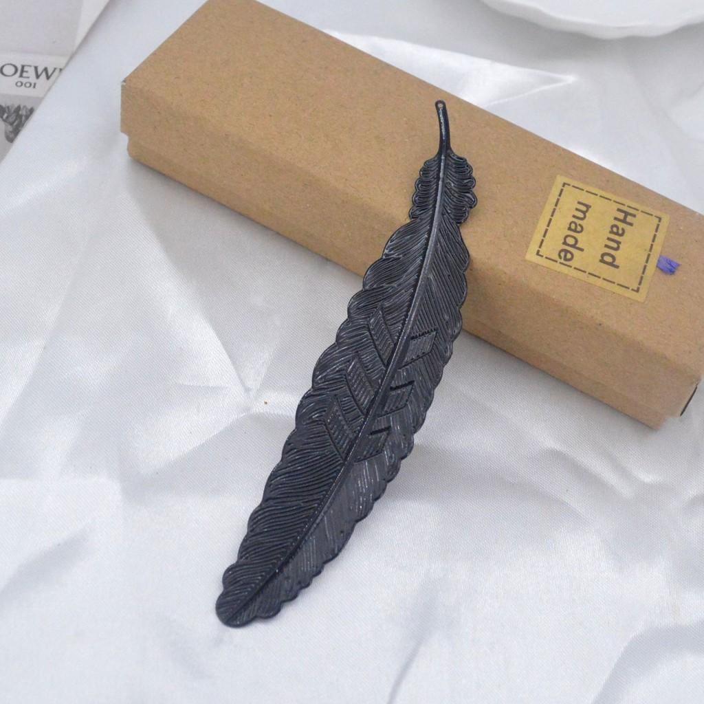Metal Inspired Feather Bookmark Artistic Detailing Crafting Student Appreciation