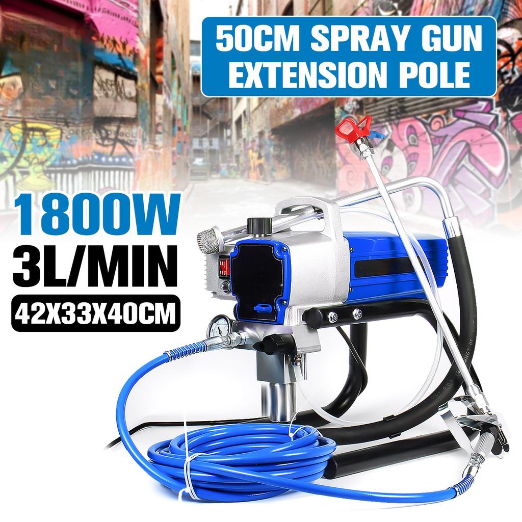 1800W High Pressure Electric Airless Paint Sprayer Paint Machine Wall Spray Guns
