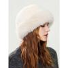 1pc Women's Winter Plush Bucket Hat, Women's Fashionable Thick Hat, Winter Warm Hat, Can Be Paired With Wool Coat, Winter Clothing Winter Outfits