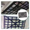 Car Roof Storage Net Storage Organizer Large Capacity Space Saving Car Ceiling Net Storage For SUV Long Trip Camping