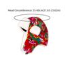 Floral Hooded Scarf Pullover Hat Bird Balaclava Bonnet Hat Plush Flower  Hat  Streetwear