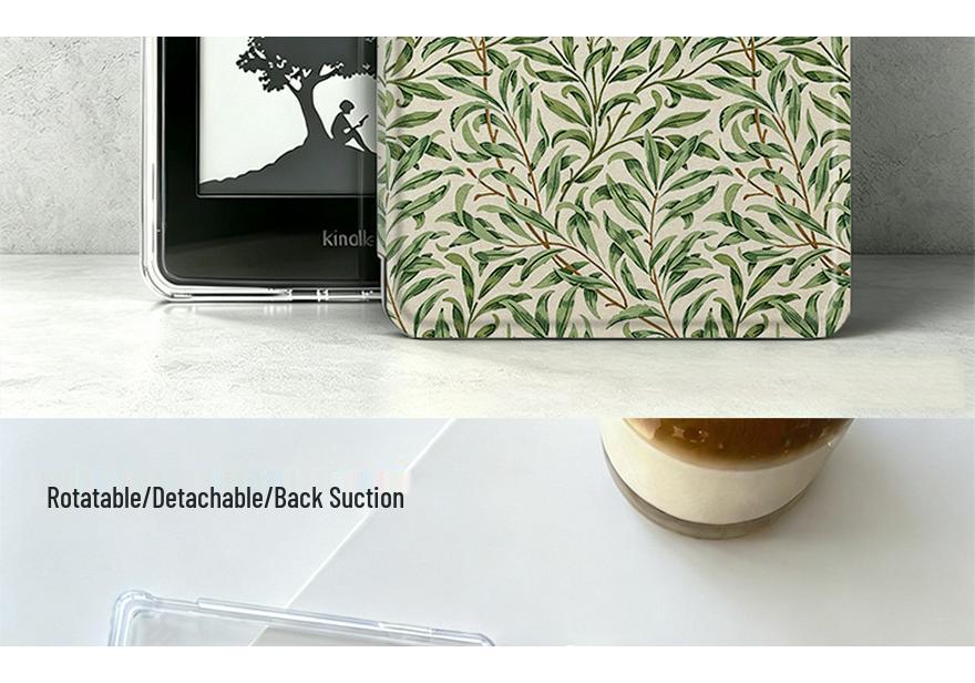 Kindle E-reader Magnetic Detachable Sleep Case for KPW1-6 - Youth Edition Acrylic Handheld for Kobo