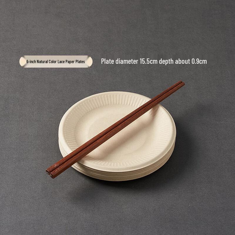 CIBO Round Disposable Plates
