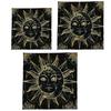 Tarots Card Tablecloth Altars Cloth Moons and Sun Astrologys Tablecloth Divinations Card Cloth Tapestry Wall Decoration