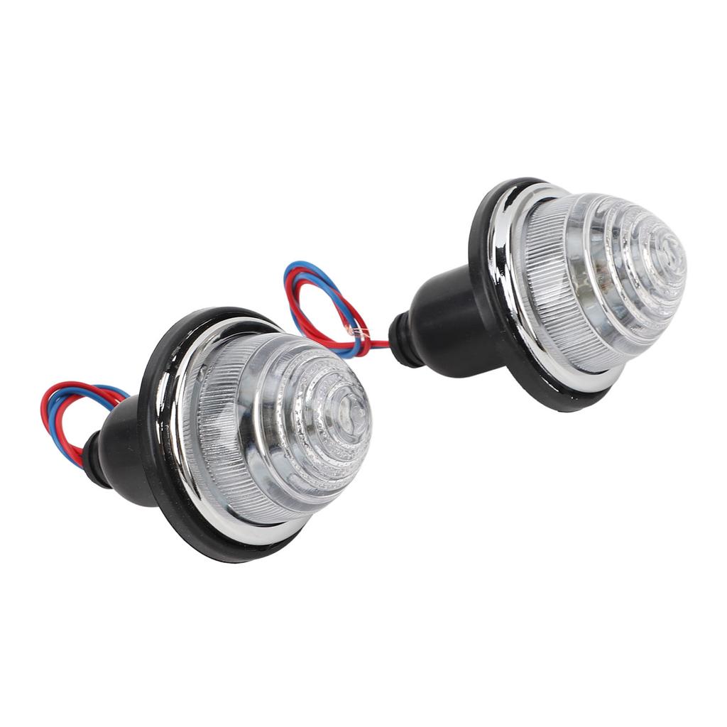 2PCS 72mm Rear Brake Stop Light LPB630 DC12V Tail Lamp Replacement for Classic Mini Morris Minor