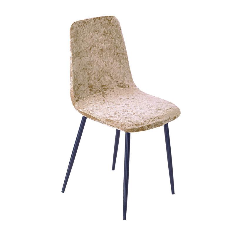 1 Stück Samt Schalenstuhlbezug Einfarbig Stretch Ärmelloser Stuhl Überwürfe Elastischer Sitzbezug Hotel Party Bankett Heimdekor