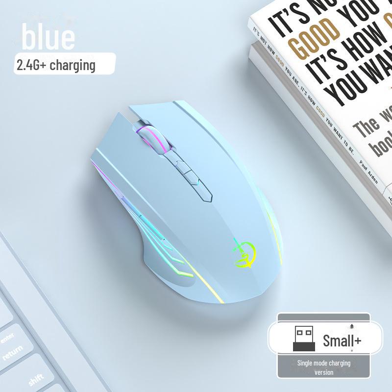 Juggernaut Rechargeable Bluetooth E-sports Mouse for Kids - Silent, Wireless, Compatible with Xiaomi, Lenovo, Huawei