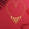 New Vietnamese gold-plated wedding necklace set, vintage ethnic style phoenix necklace for women, gold-plated and long-lasting
