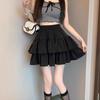 Ballet Style White Puff Mini Skirt for Women - A-Line Summer Petite Skirt