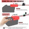 1 Packs Power Wheel Adapter for Milwaukee Battery 18V Power Wheel Battery Conversion Kit with Switch, Fuse & Wire Terminals