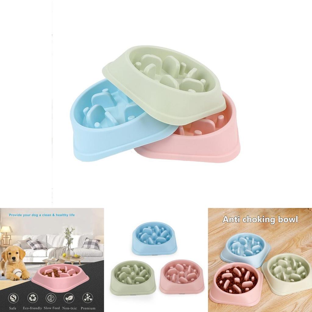 Slow Food Bowl For Pets Anti-slip And Easy To Clean