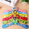 1Pcs Baby Creative Hanger Rack Baby Wooden Clothes Hanger Home Girls Princess Room Nursery Decor For Kids Present