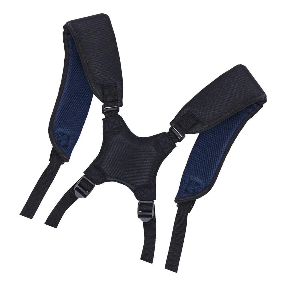 Golf Doppel-Schultergurt Wasserdichter Golfschläger-Taschengurt Ersatz Verstellbar Gepolstert Golfschläger-Taschen Zubehör mit 4 Dreh-Schnallen