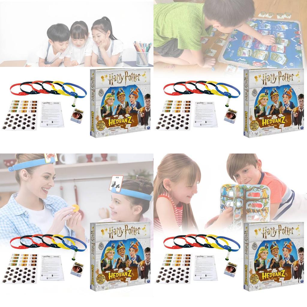 Boeiend Hedbanz Spel Voor Kinderen Interactief Engels Leren Kaartspel Plezier