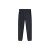 Li-Ning American Vintage Knight Pattern Straight Leg Casual Pants And Hoodie Set Men Pants And Hoodie Set Light-Gray Black YWDT227-2+YKLT225-1