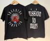 Maglietta da Tour Vintage Smashing Pumpkins Mission To Mars Nera Anni '90 RIPRODUZIONE