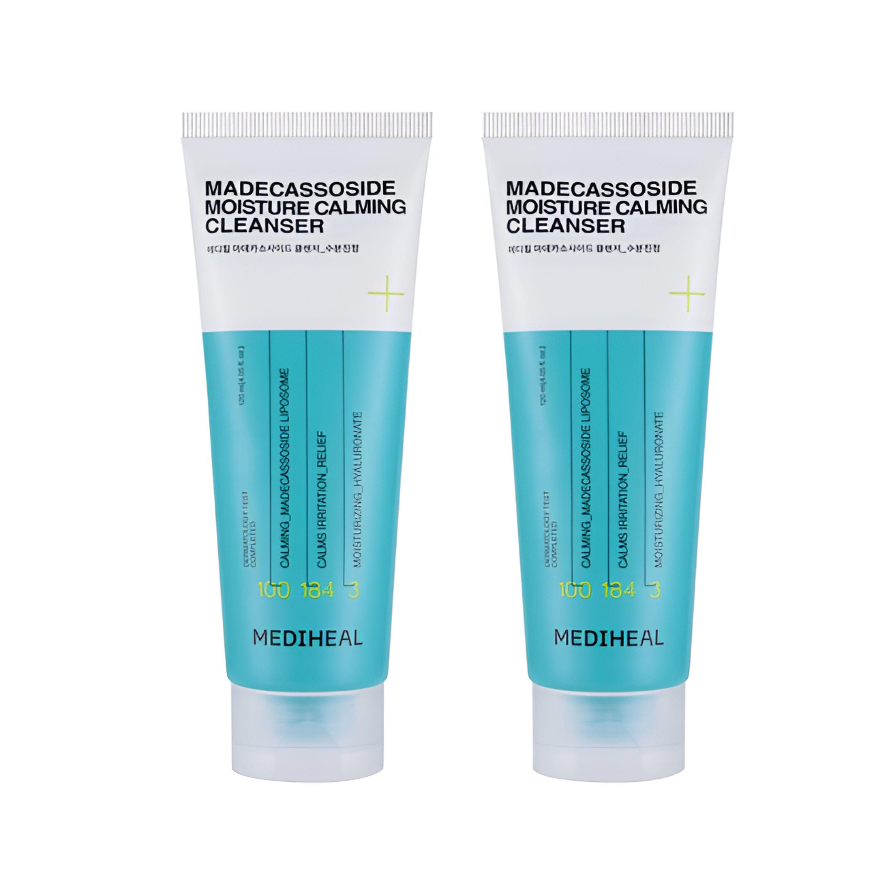 Mediheal Madecassoside Moisture Soothing Cleansing Foam 120ml (Set of 2)