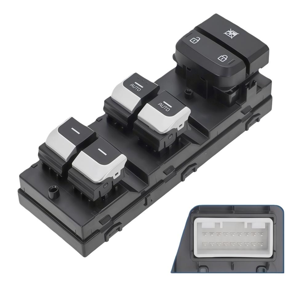 

Newest Sale High Quality Power Window Switch Master Control For 2015-2019 FOR KIA Cars Left Driver Car Accessories China Mainland
