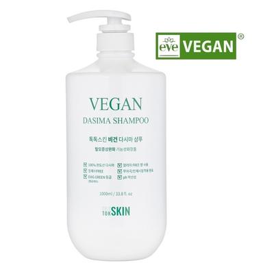 Toktok Skin Vegan Kelp Hair Loss Shampoo Pregnancy Shampoo Vegan Non-irritating EWG Green Grade Natural Shampoo Eco-friendly Shampoo, 1 Ea, 1L