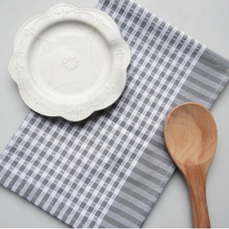 Buy Yarn Dyed Dish Towel With Tassel Napkin Tea Towel Dishtowel Kitchen